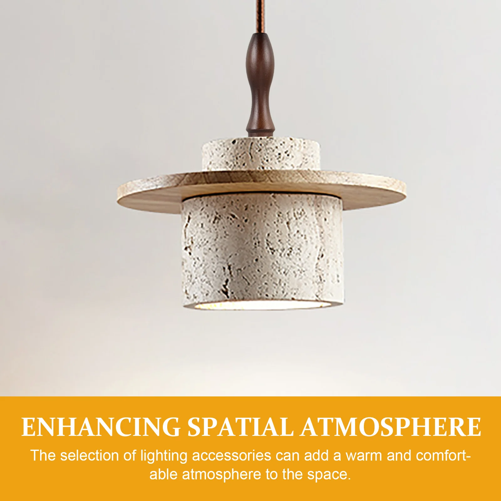 

Elegant Wooden Cord Grip Vintage Pendant Light Ceiling Lamp Accessory Home Decor Hanging Lights Cord Grip