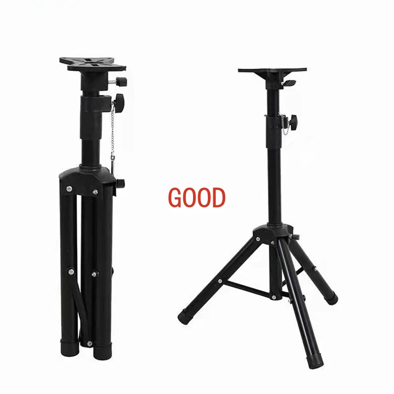 

Speaker stand, audio tripod, professional triangular tray shelf, floor rack.