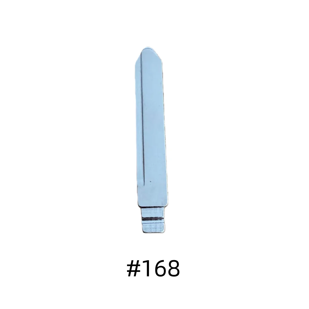 10pcs/lot Key Blade for Geely Emgrand (Dihao) EC7 GX7 EC715-RV SC7 KD/VVID Modified Flip Key Blade #168 #169
