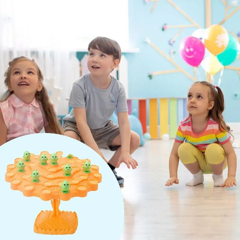 Balancing Tree Toy Exquisite Balancing Math Toy Safe Board Game Interactive Educational Toys For Kids Family Gatherings