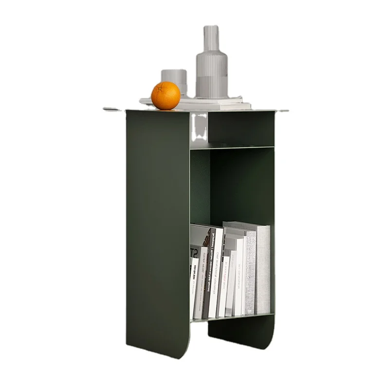 Cheap Side Table with Storage, Small Coffee Table for Bedroom Living Room
