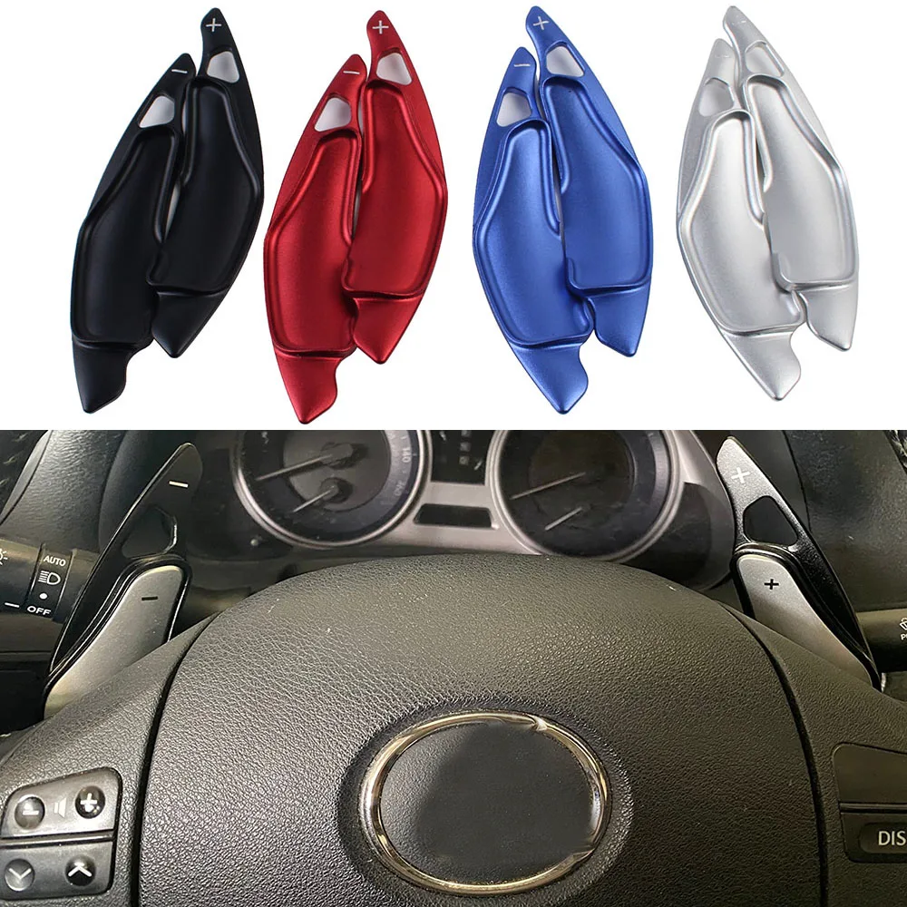 Shifter Paddle For Lexus 2006-2012 IS 250 300 350 Steering Wheel Shift Paddle Aluminum Shift Paddle Car Decoration Modification