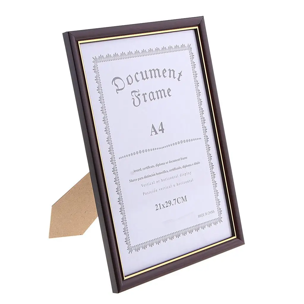 A4 Diploma, Certificate, Photo ,Artwork ,Picture ,Documents Wood Frame