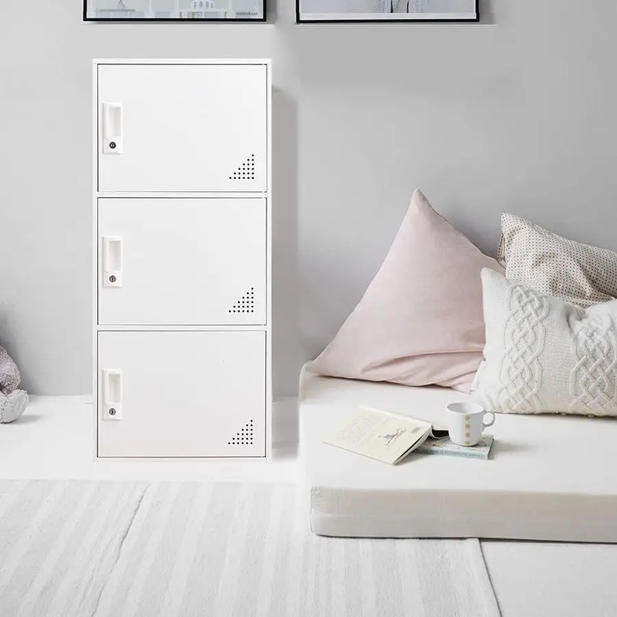 خزانة تخزين فولاذية لخزانة الباب المعدنية، خزائن تخزين المكتب للموظفين، خزائن معدنية عمودية للمنزل والمكتب والمدرسة، Ro