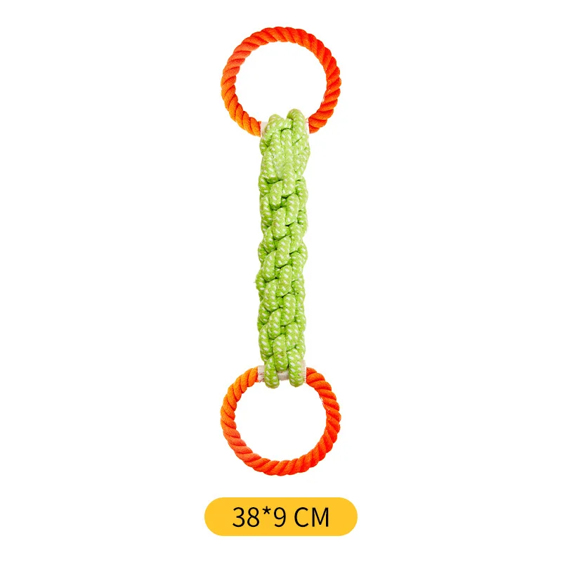 Large Durable Dog Knot Toy Chewy Pet Toy for Dental Care And Yard Play