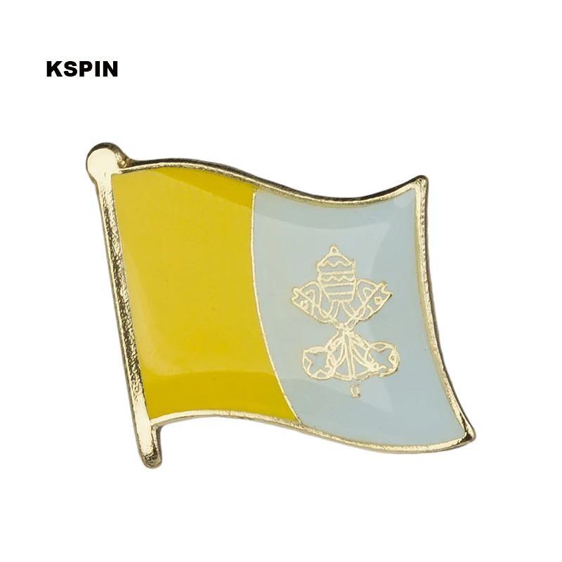 Vatican Flag Badge Brooch Natinal Lapel Pins Flag Lapel Pins Country Flag Badge