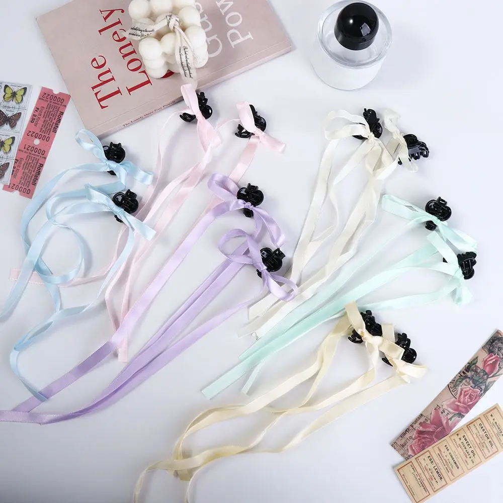 Shape Mini Grab Clip Bowknot y2k Braiding Hair Tool Girl Hair Clip Balletcore Bow Hairpin Small Hair Claw Korean Style Headwear