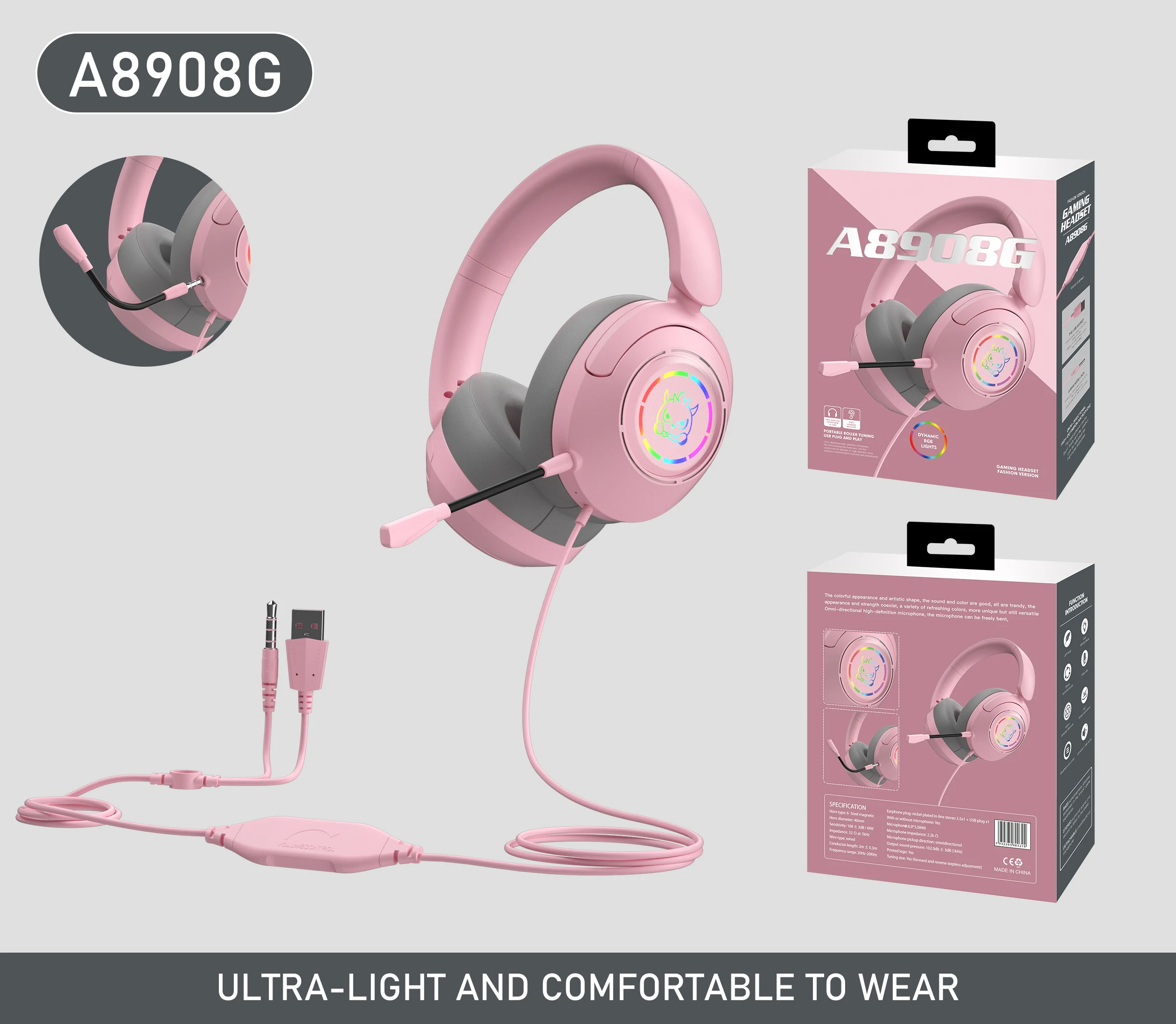유선 게이밍 헤드셋, PS4 PC 휴대폰용 스포츠 이어 - Home Cinema Headphones 리뷰 및 가격