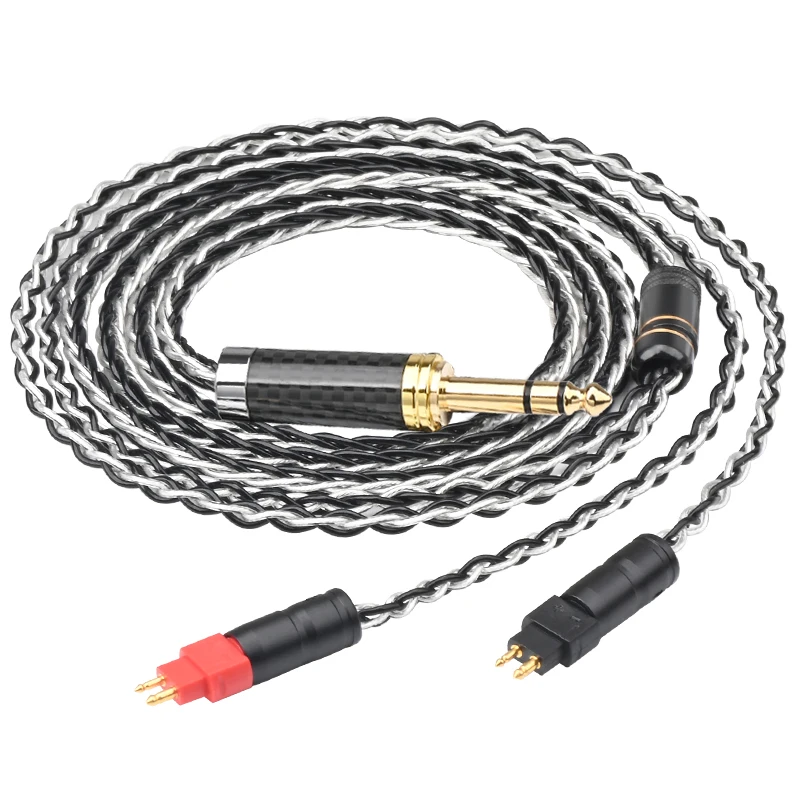 ATAUDIO HD650 Headphone Cable Silver 2M 5