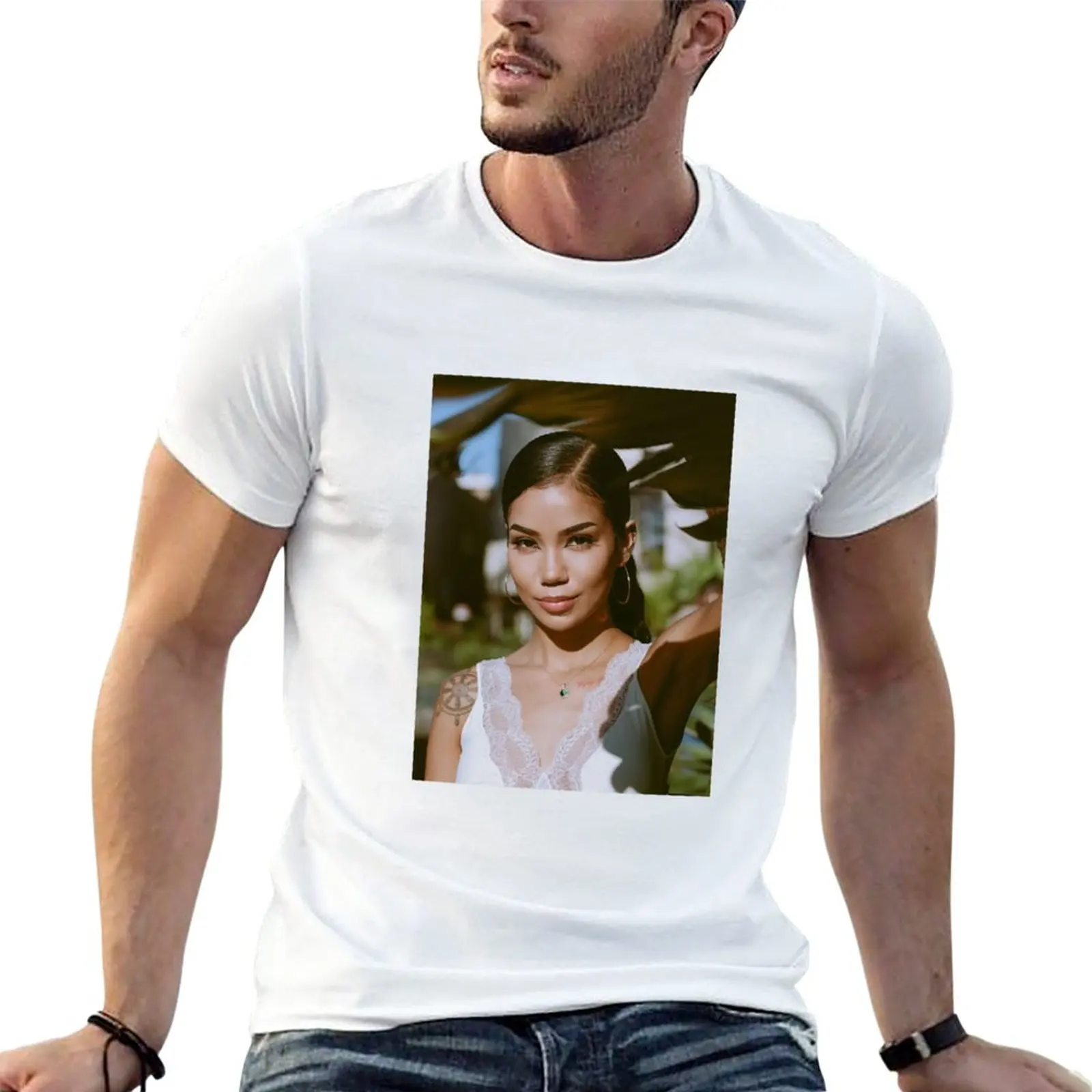 Jhene Aiko T-Shirt cute tops quick drying t-shirt summer tops fruit of the loom mens t shirts