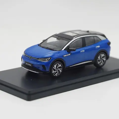 Original 1:43 ID.4 CROZZ ID4 SUV Simulation Alloy Car Model Static Collection Decorated Holiday Gifts Toys