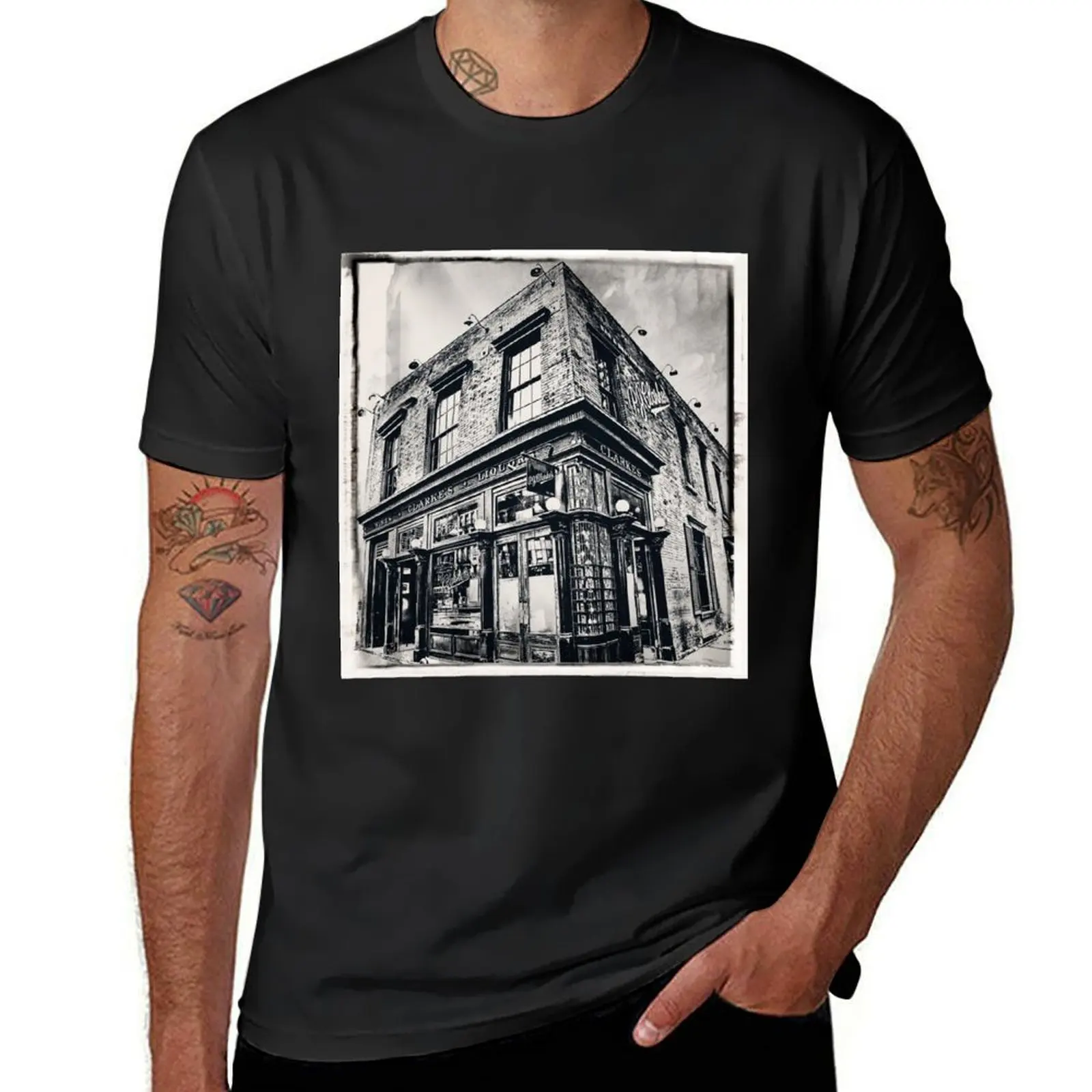 NYC Landmarks T-Shirt summer clothes summer tops funnys customs funny t shirts for men