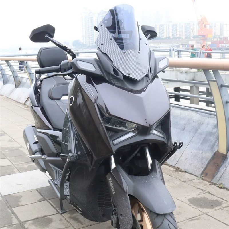 

НОВЫЕ аксессуары для лобового стекла мотоцикла для XMAX 300 XMAX 300 Sport Touring ветровое стекло 2023 2024-X MAX 300 Clea