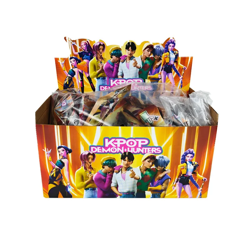 24개입 Kpop 데몬 헌터즈 블라인드 박스 미스터리 박스 컬렉션 타이거 스태츄 데스크 장식 인형 어린이 장난감 할로윈 선물