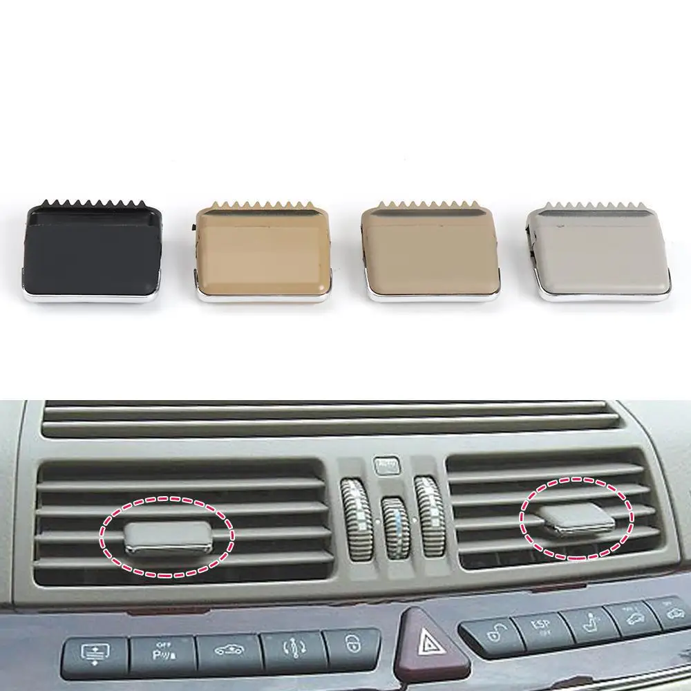 1pc Car Interior Accessories Front A/C Air Conditioning Vent Outlet Tab Clip Repair Kit for Mercedes Benz W220 S Class 1998-2005