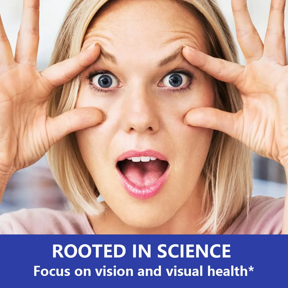 Lutein and Zeaxanthin Supplements, 8000mg Per Serving | Essential Eye Vitamins & Vision Health Dietary Supplement, NON-GMO