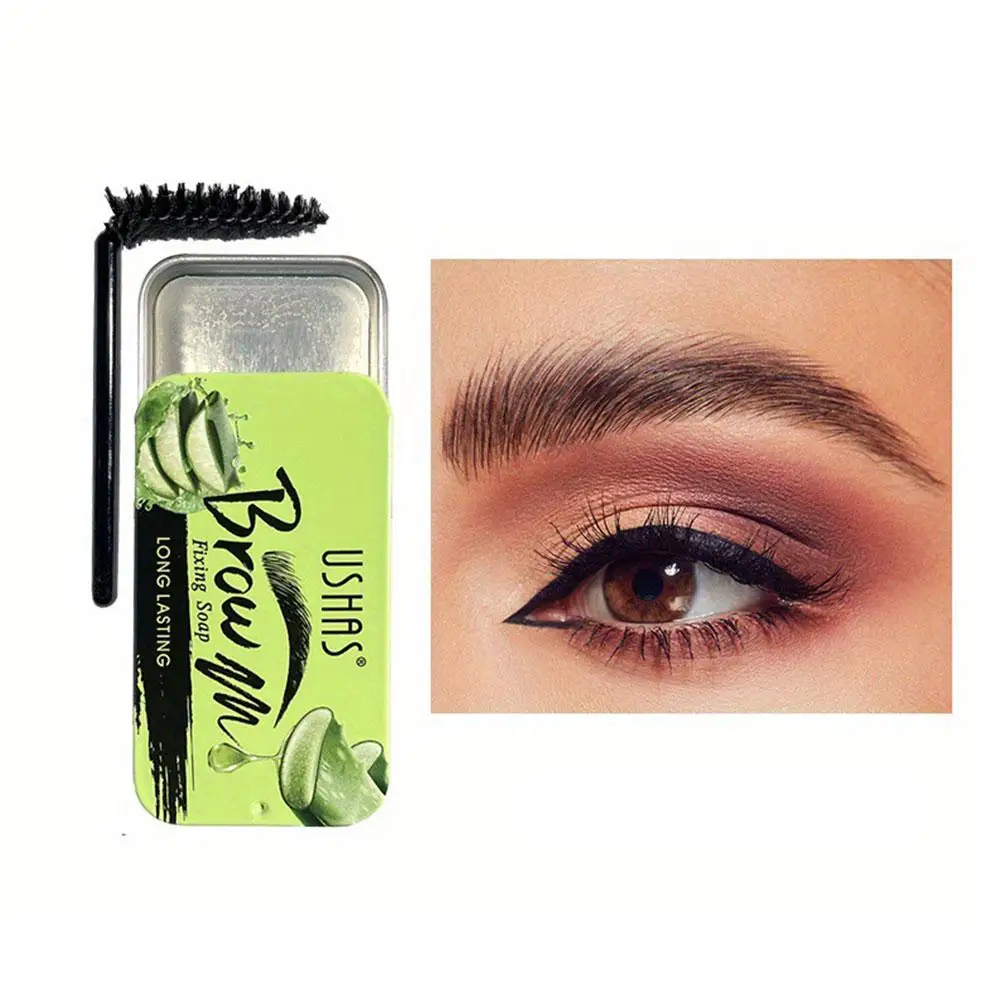 3D Eyebrow Styling Cream Waterproof Quick-drying Makeup Eyebrow Sculpt Soap Natural Long Lasting Brow Setting Gel Wax Cosmetics