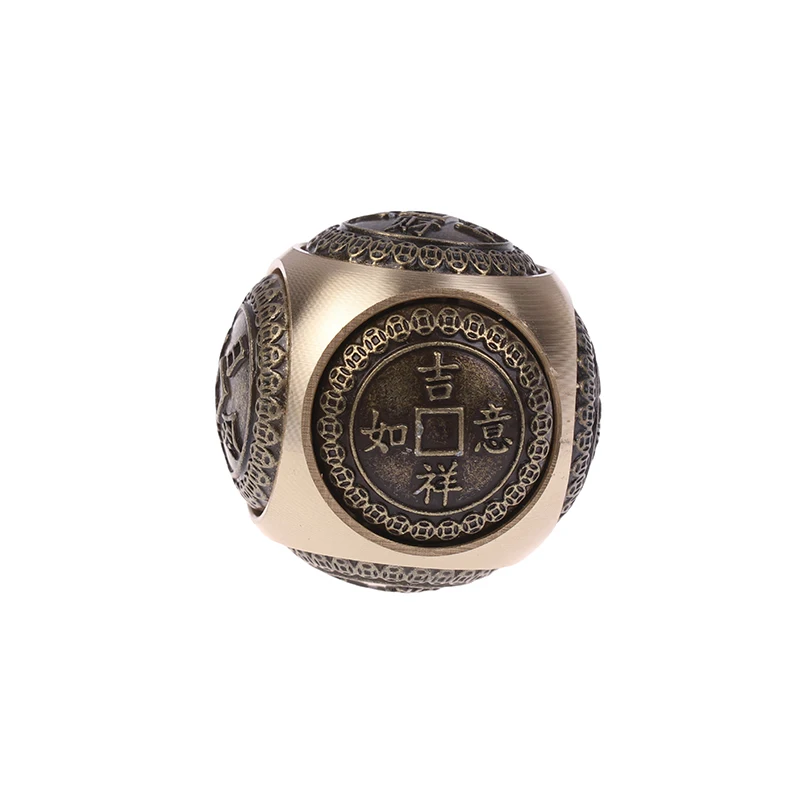 Шестигранный четыре благословения, удачи, деньги, Спиннер, EDC, медный куб для снятия стресса, декомпрессионный куб, антистрессовые игрушки для взрослых Шестигранный четыре благословения, удачи, деньги, Спиннер, EDC, медный куб для снятия стресса, декомпрессионный куб, антистрессовые игрушки для взрослых