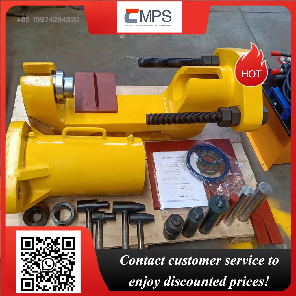Hydraulic Track Link Pin Removal & Installation Tool for Excavators Construction Equipment