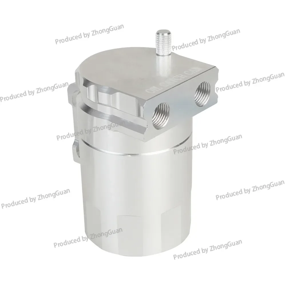 Ventilation Flat Head Machine Oil Pot with Bracket Exhaust Gas Recovery Pot Oil Collection Container Air Filter Ventilation