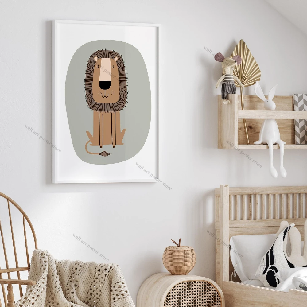 Safari Nursery Wall Prints 6