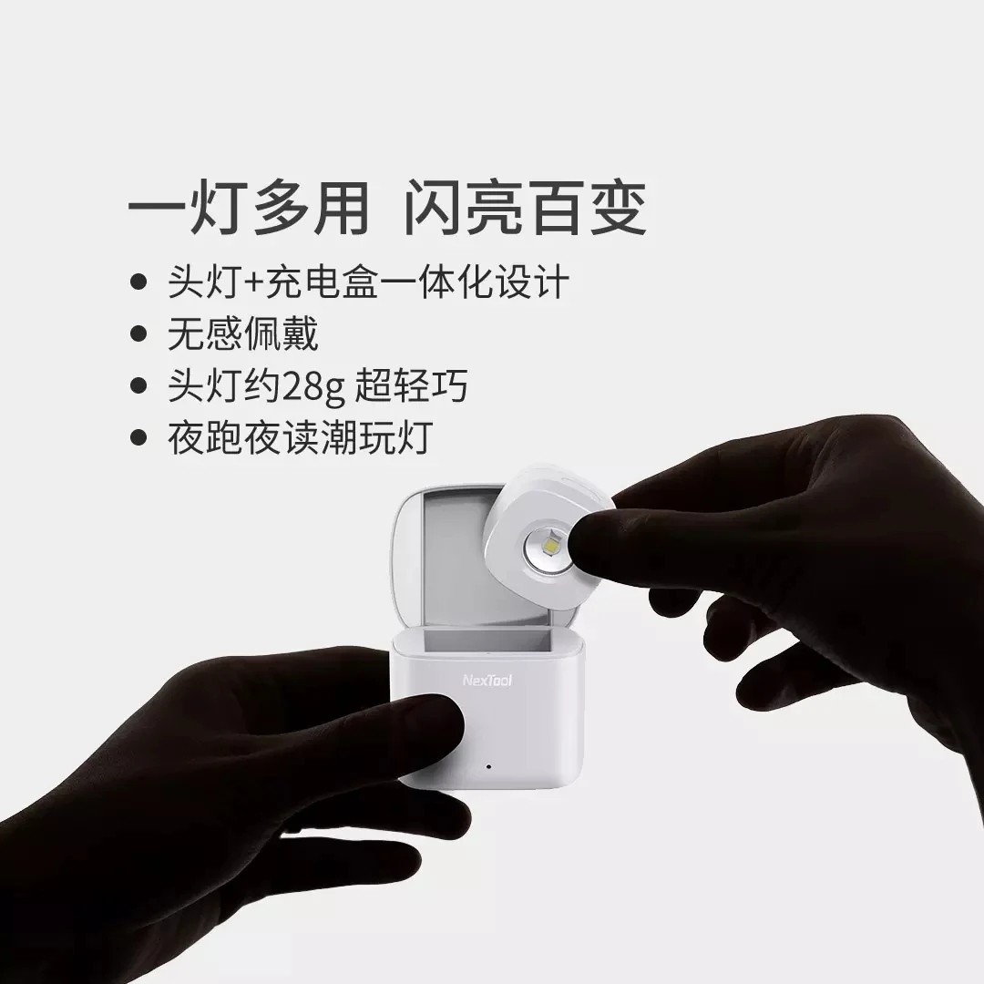 Youpin Nextool fari notturni strumenti di illuminazione a LED multiuso portatili per campeggio all'aperto turismo custodia di ricarica per corsa notturna