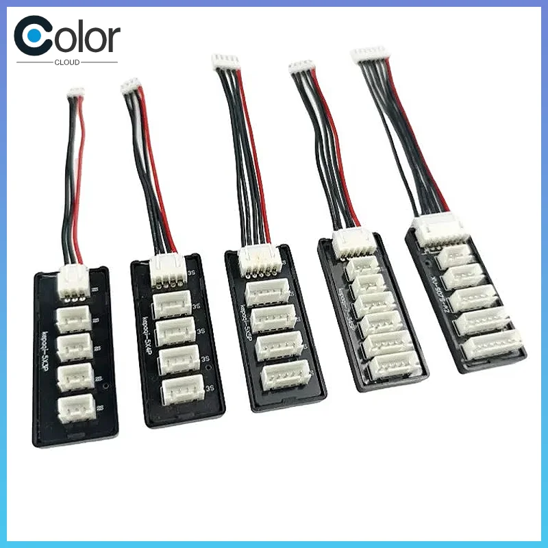 Kepaqi RC-Produkt Lipo-Akku-Lade- und Balancierungsplatine JST XH Board Balancierungs-Erweiterungs-Ladegerät-Adapter für 2S 3S 4S 2-4S 2-6S 2-8S