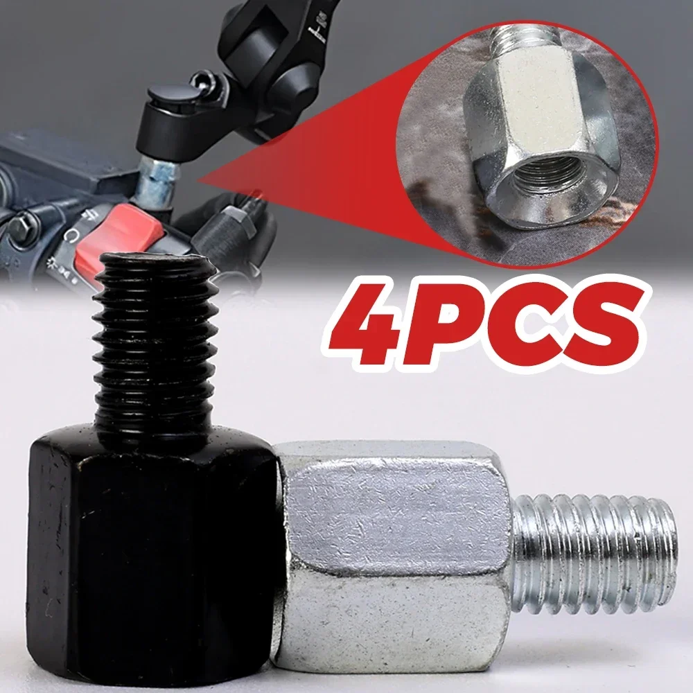 

Motorcycle Mirror Adapter Screw M8 Clockwise Thread Rearview Mirror Conversion Bolts Electric Motorcycle Replaceable Accessories