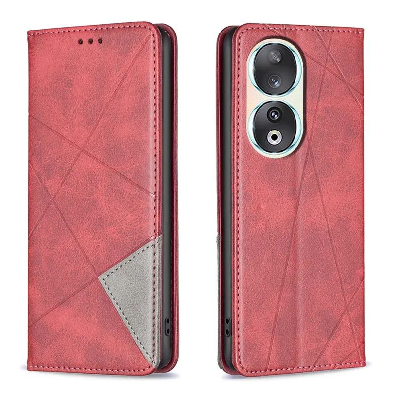 On For Honor 90 X50i Case Magnetic Wallet Leather Flip Phone Cover For Huawei Honor90 60 Pro 50 Lite X20 90Lite 5G Cases Fundas
