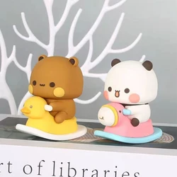 6.5cm Collectible Cute Action Kawaii Bear Toy Art Bear Toy Bubu Dudu Panda Bear Figure Toys Cute Action Kawaii Bear Panda