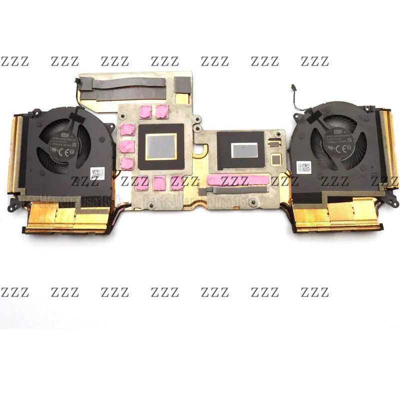 ZZ 5H40S20727 New For Lenovo Legion 7 16IAX7 82TD CPU GPU Heatsink Fan 5H40S20727