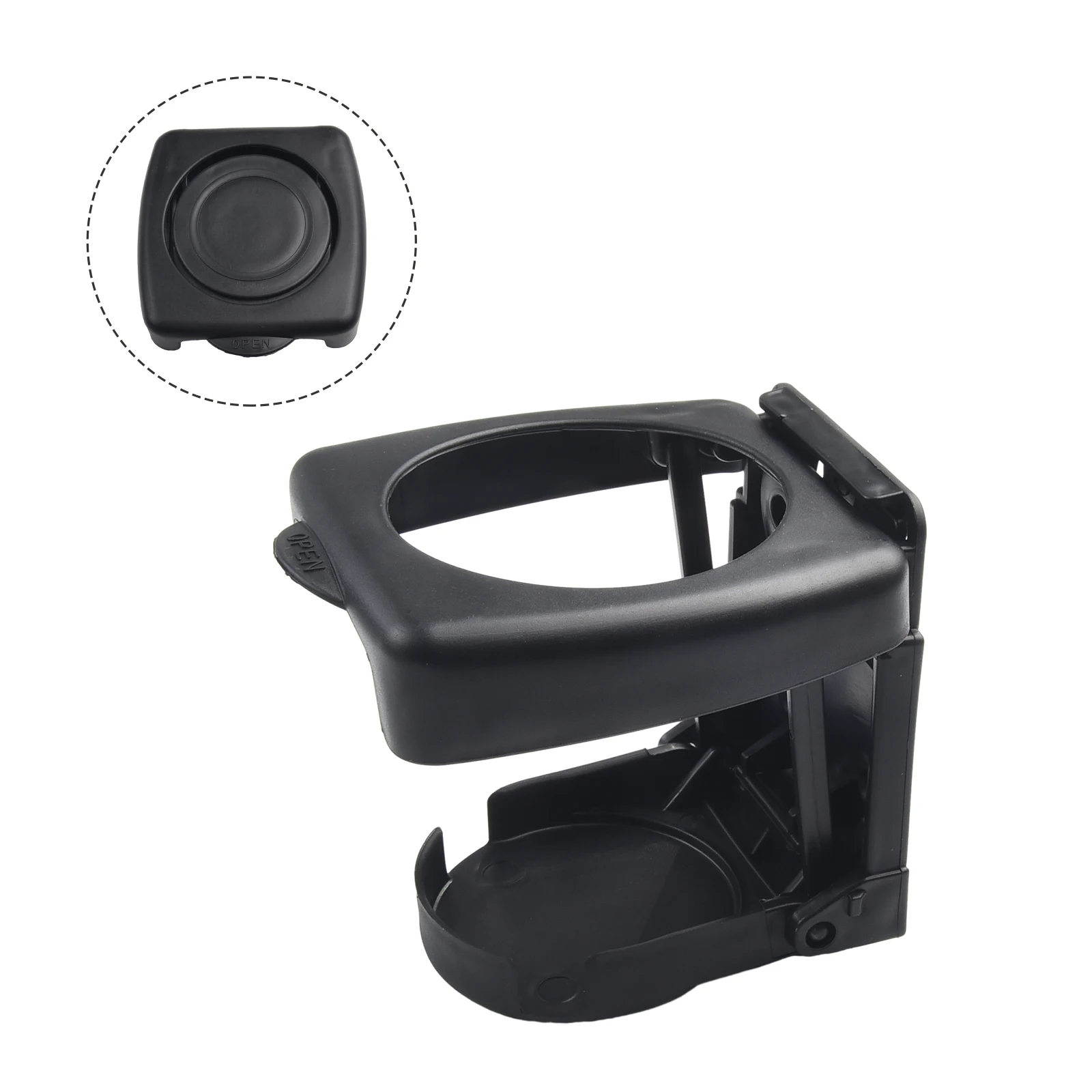 Foldable Car Cup Holder Portable Drink Holder Plastic Water Cup Bracket Universal Car Outlet Air Vent Mount Can Holder