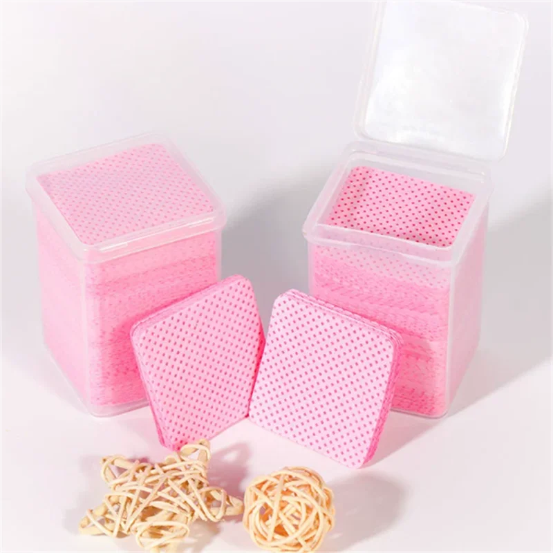 Niet-geweven stof Wimpertransplantatie Lijmreiniger Wattenschijfje voor fles Mond Veeg Professioneel schoonheidssalonhulpmiddel