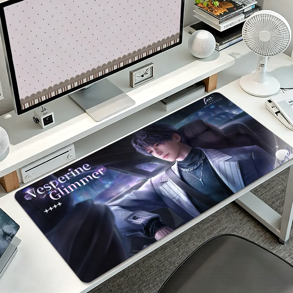 Game Love and Deepspace Sylus Rafayel Mouse Pad Non-slip Thickened MousePad Student Cushion Large Writing Gaming Lockedge Office