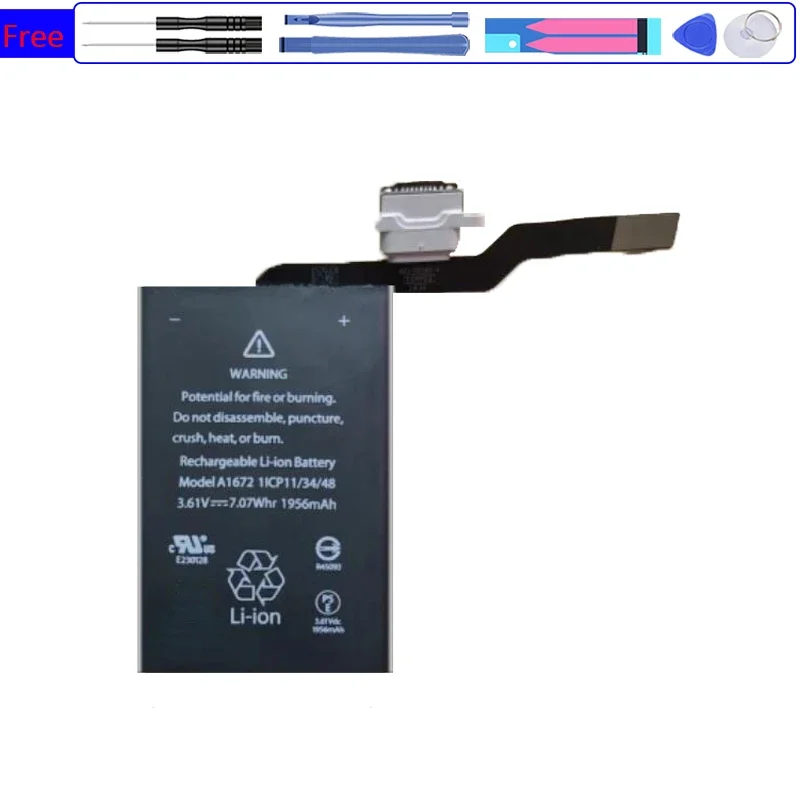 

Сменный аккумулятор емкостью 56 мАч A1672 A1657 (2-й) для Apple Magic Mouse 2 Wireless 020-00634 020-00633