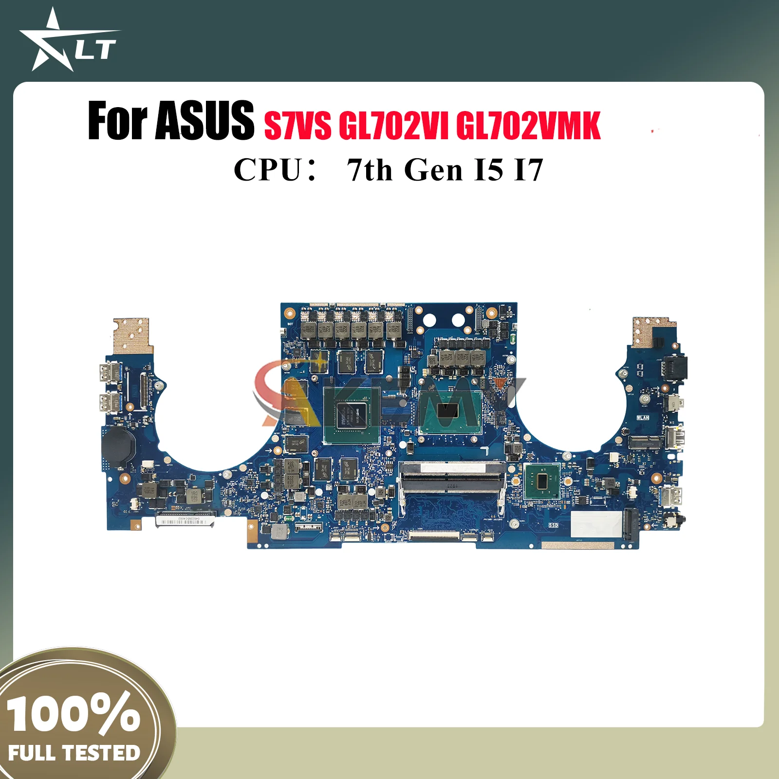 

GL702VI Материнская плата для ноутбука ASUS ROG Strix GL702VMK GL702VSK S7VS GL702V GL702VI Материнская плата с процессором I5 I7 100% тестирование OK stk