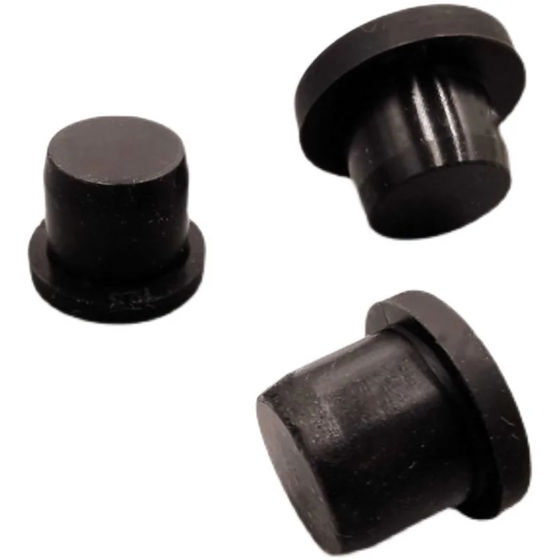 Solid Rubber Hole Caps 3mm-12mm High Temperature Resistance T Type Silicone Seal Hole Plugs Dust-proof Gasket Blanking End Caps