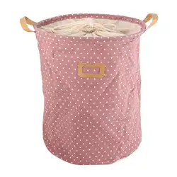 Cesta de lavandería impermeable, bolsa de regalo, almacenamiento de ropa, Cubo de ropa para el hogar, juguetes para niños, cesta de lavandería rosa