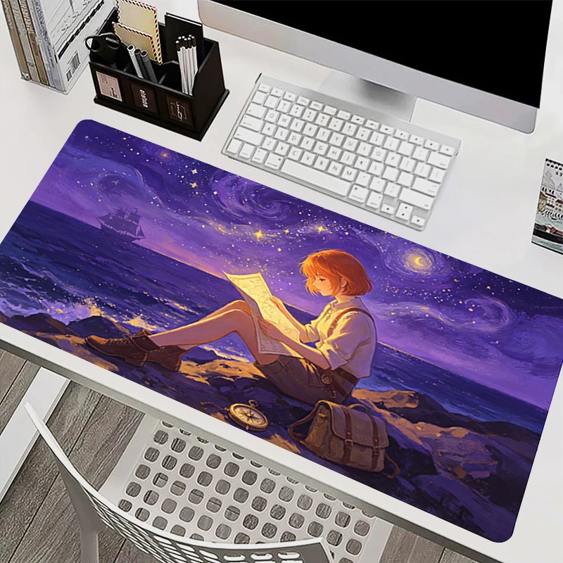 Mouse Pad O-one P-piece Nami E-sports Players Mousepad Game Rubber Keyboard Pad 90x40cm Office Computer Mouse Mat Anime Desk Mat - view 5