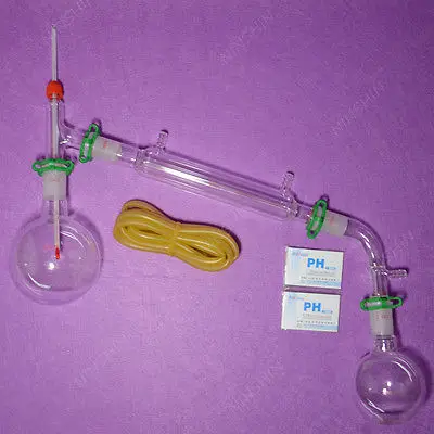 

500ml,24/40,Glass Distillation Apparatus,Laboratory Chemistry Glassware Kit