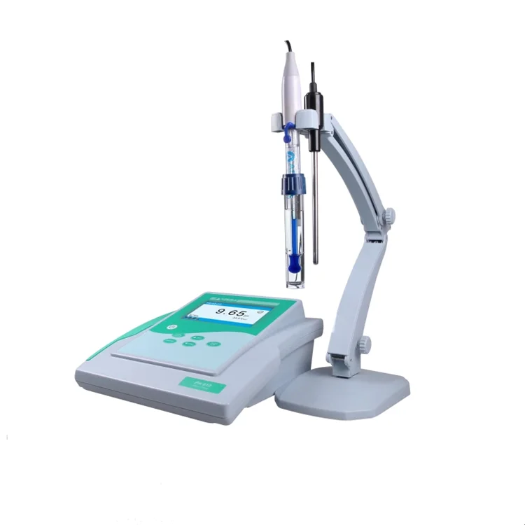 Kit de Medidor de pH de Mesa Veidt Weighing Apera PH910, Medidor de pH Digital de Laboratorio, Medidor de ORP, PX, ISE y Temperatura, Medidor de pH e Iones