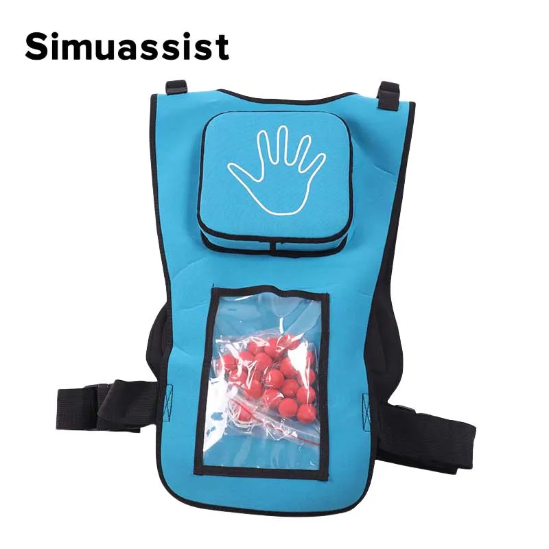 First Aid Training Heimlich Training Vest with Tracheal Blockage Vest Wearable Adult Infarction Teaching Model