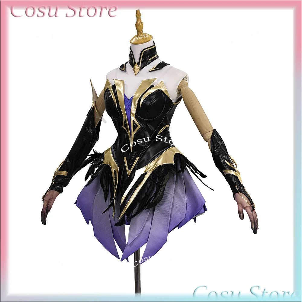 Daggers Cosplay Costume Disguise Beautiful Dress Accessories Full Set Halloween Comic Con Fancy Dress Outfit Custom Made Stage
