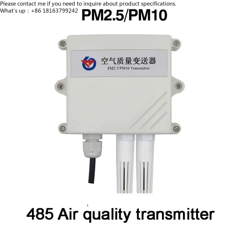 

PM2.5/PM10 Sensor 0-10V/4-20MA/RS485 modbus Particle detection sensor transmitter 10-30V 0-1000ug/cubic meter 485 Air quality