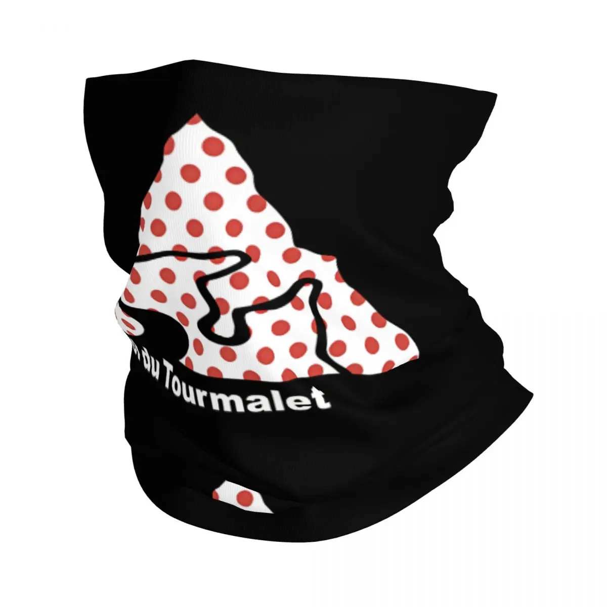 Col Du Tourmalet KOM Tour Of France Bandana Neck Cover Printed Motorcycle Club Wrap Scarf Multi-use Balaclava Cycling Unisex