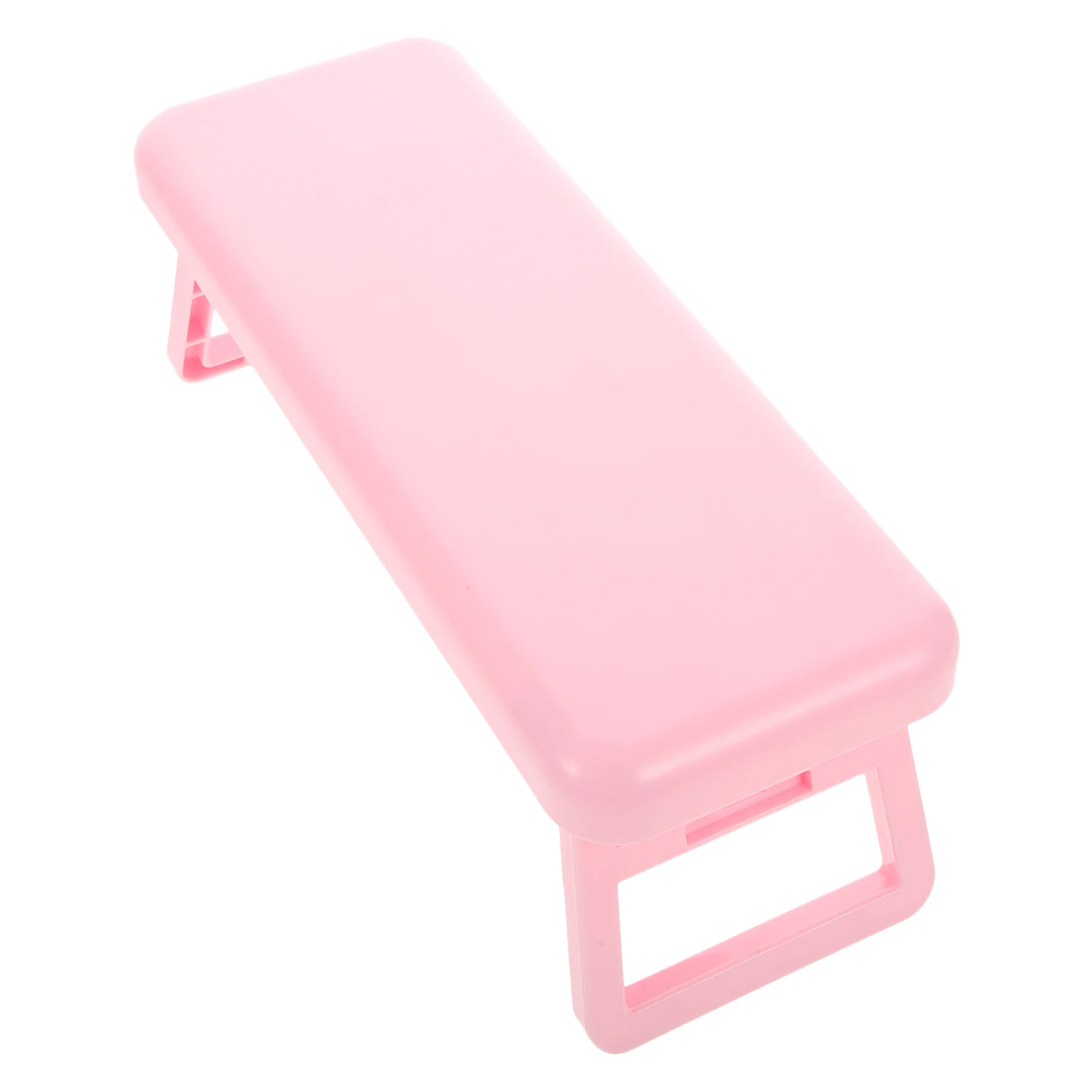 

Desk Table Plastic Hand Pillow Elbow for Nail Tech Arm Rest Polish Armrest Manicure Nails Pink