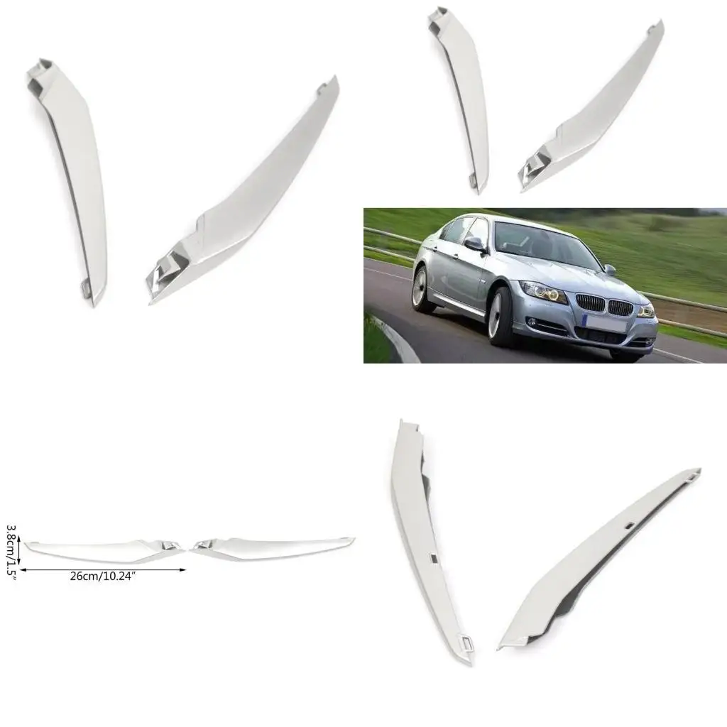 

02DE Durable Front Bumper Center Decorative Strips Grille Trim Molding Replace Accessories for 3Series F30 F31 11-18SportLine