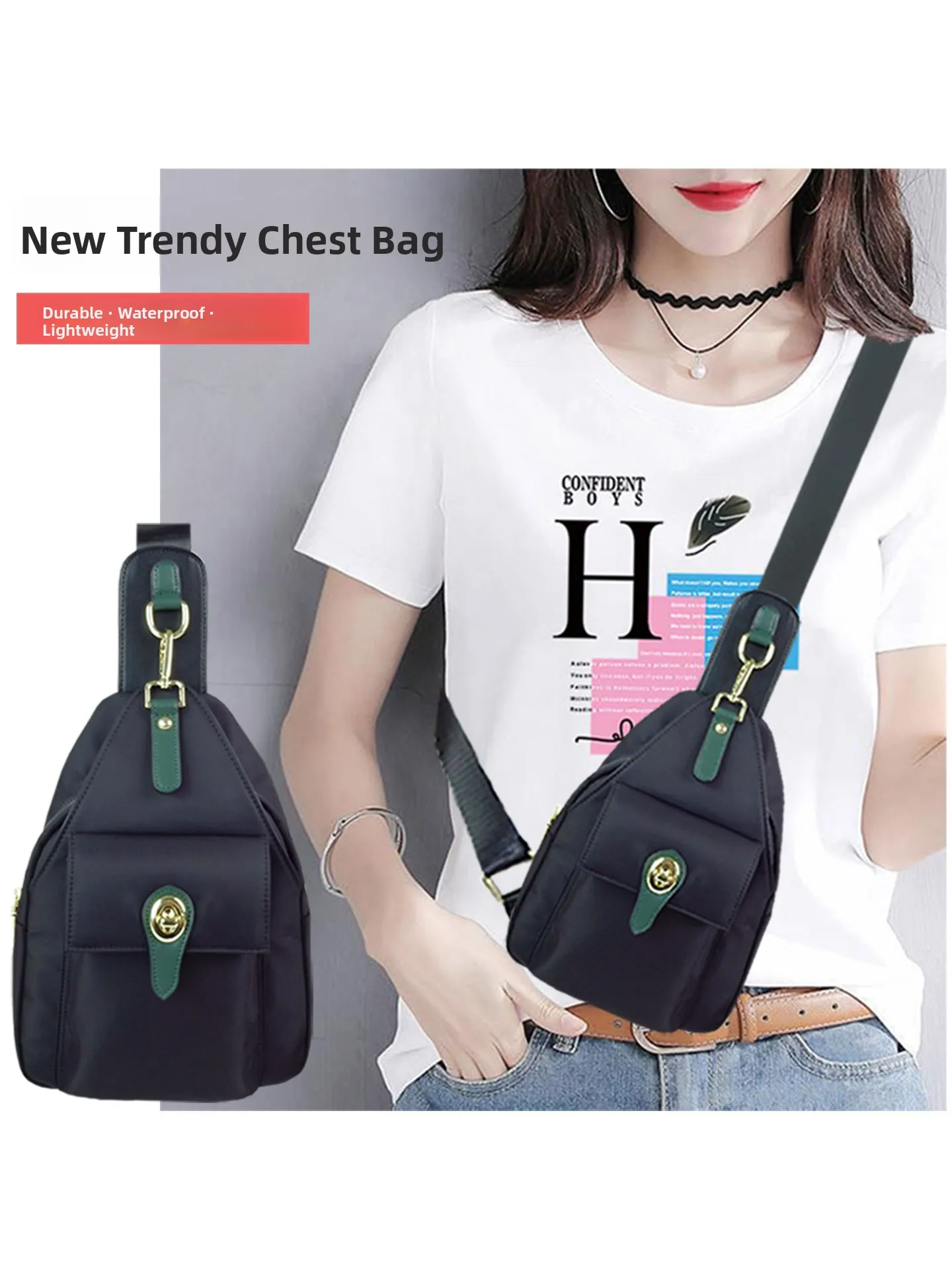 new-women's-canvas-crossbody-bag-waterproof-fashionable-multi-functional-lightweight-single-shoulder-slant-bag-travel
