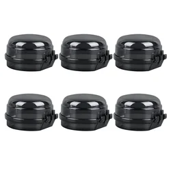 6 Pcs Stove Knob Lock Oven Covers Oven Knob Covers Mask Child Proof Gas Plastic for Locks