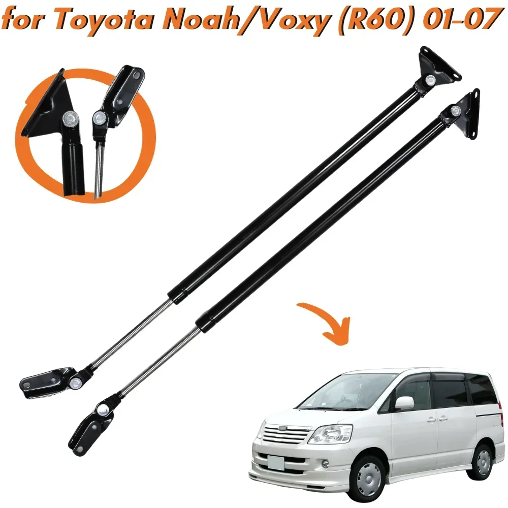 Qty(2) Trunk Struts for Toyota Noah Voxy (R60) 5-door Minivan 2001-2007 68950-28240 Rear Tailgate Boot Gas Springs Lift Supports